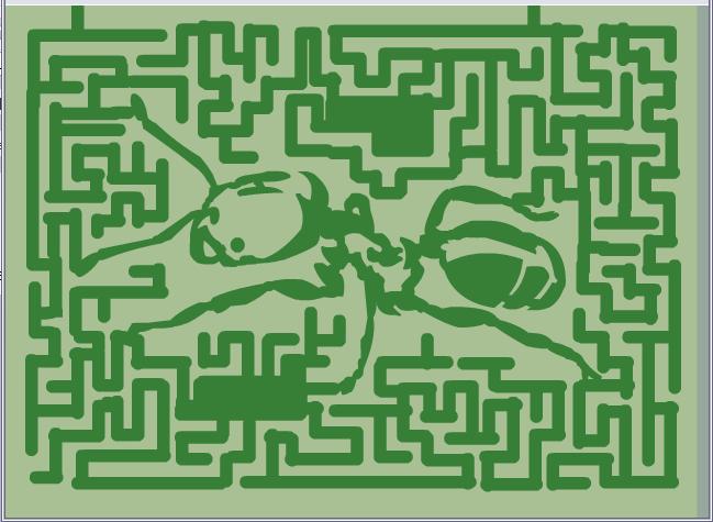 Муравей в лабиринте