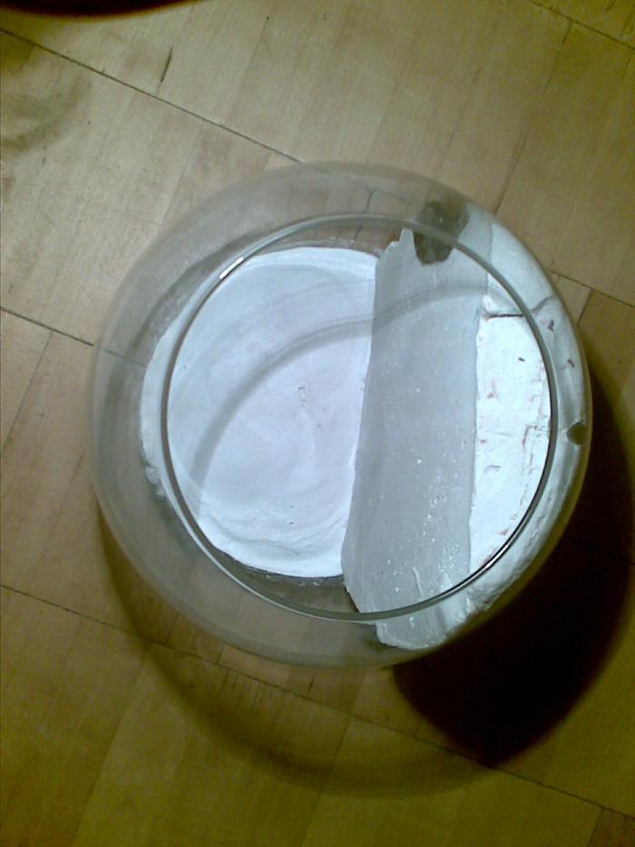 Вид аквариума сверху