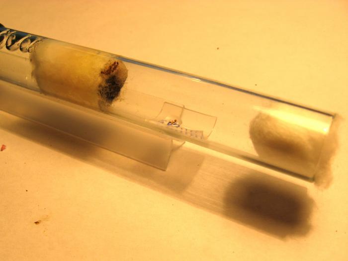 Пробирка № 1