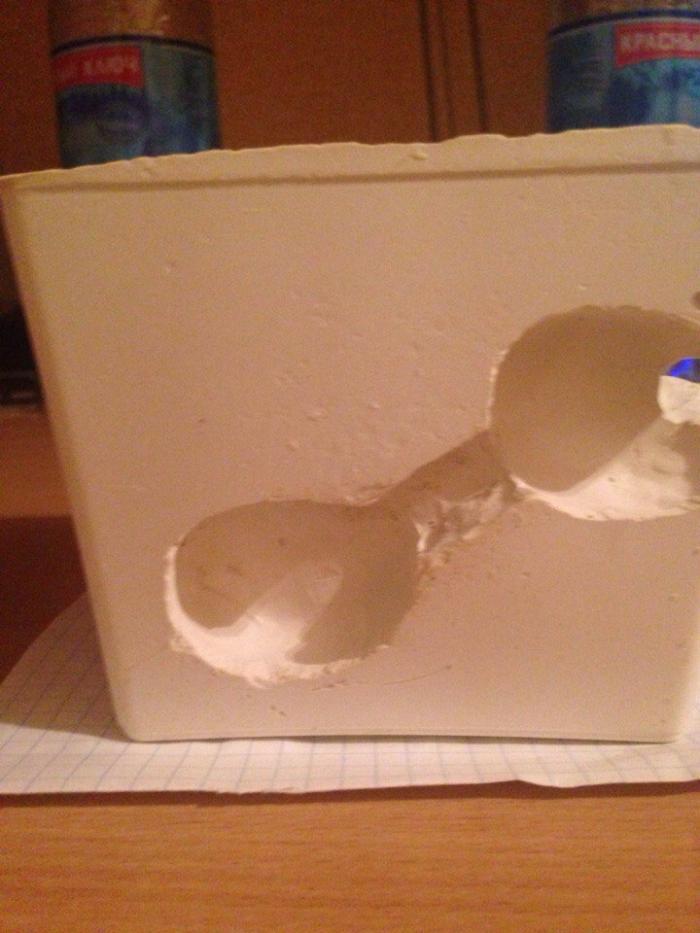 Правый бок.